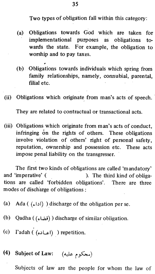 Islamic Concept of Law