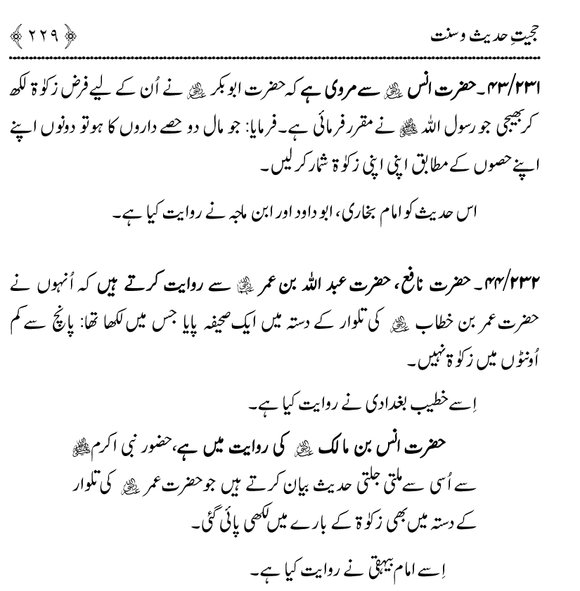 Hujjiyyat-e-Hadith-o-Sunnat