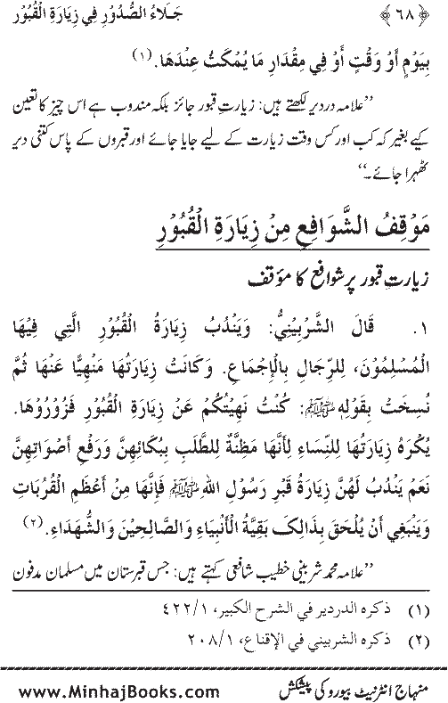 Arba‘in: Fadilat-e-Ziarat-e-Qubur