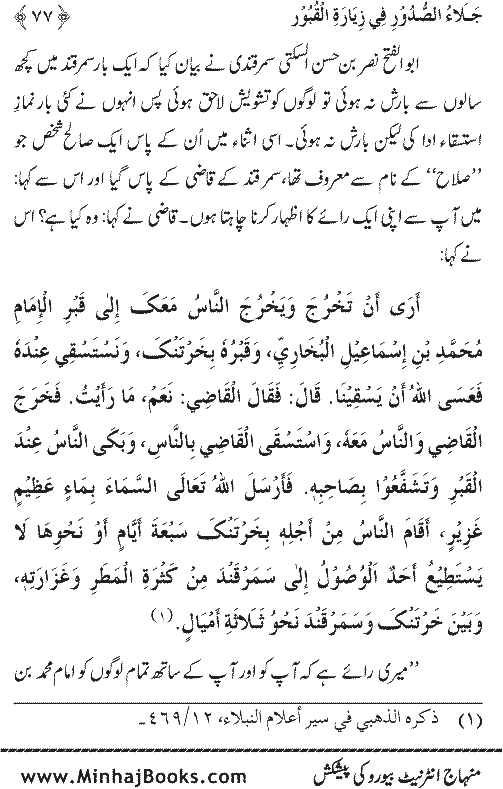 Arba‘in: Fadilat-e-Ziarat-e-Qubur