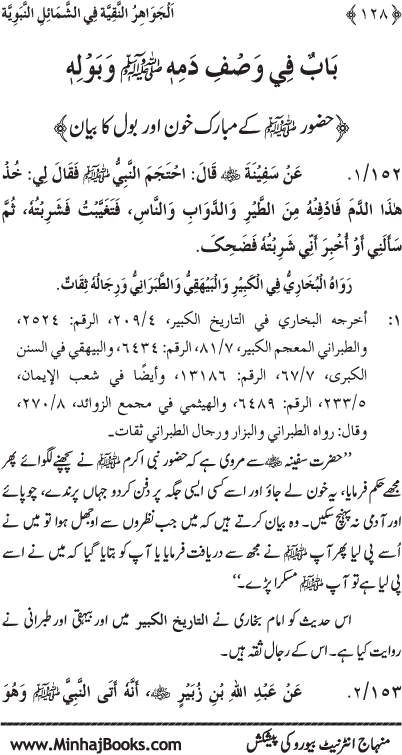 Huzur (PBUH) ke Shama’il Mubaraka