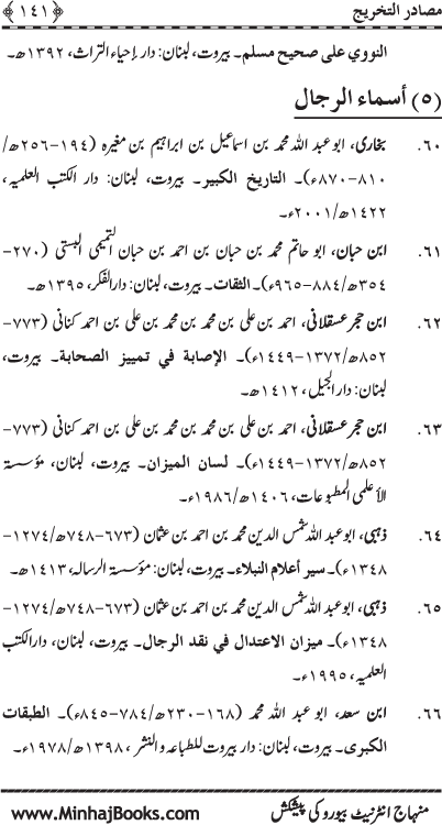 Huzur (PBUH) ke Shama’il Mubaraka