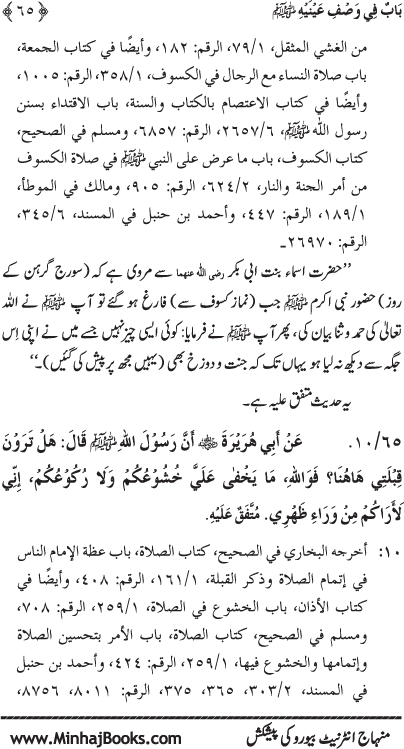 Huzur (PBUH) ke Shama’il Mubaraka