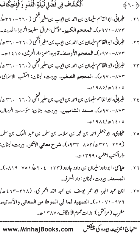 Arba‘in: Shab-e-Qadr awr Itikaf ke Faza’il