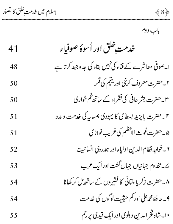 Islam mein Khidmat e Khalq ka Tasawwur