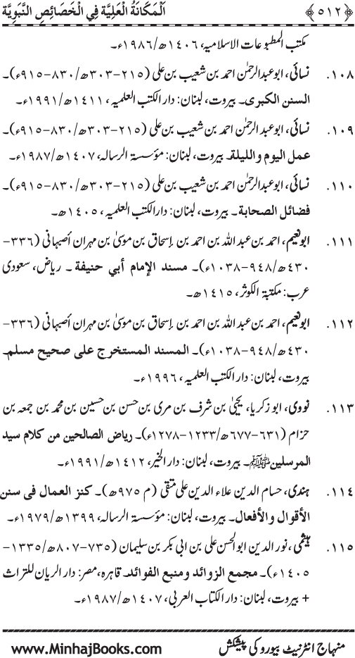 Huzur (PBUH) ke Nabawi Khasa’is Mubaraka