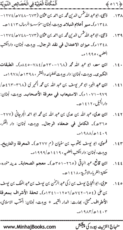 Huzur (PBUH) ke Nabawi Khasa’is Mubaraka