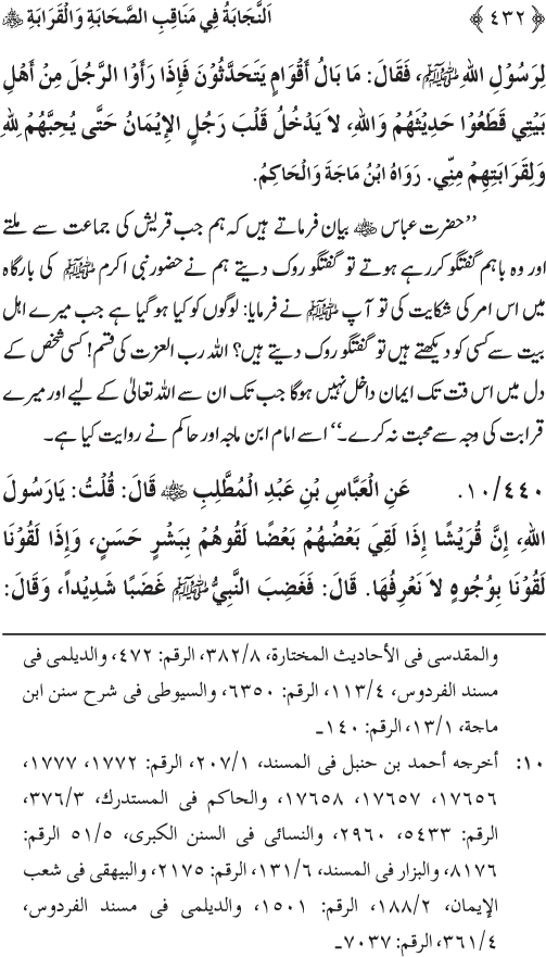 Sahaba Karam wa Ahl Bayt Athar (R.A.) ke Fazail-o-Manaqib