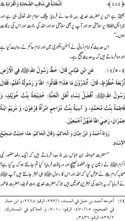 Sahaba Karam wa Ahl Bayt Athar (R.A.) ke Fazail-o-Manaqib