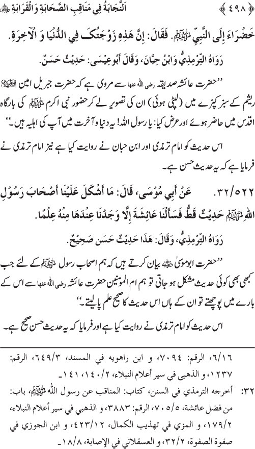 Sahaba Karam wa Ahl Bayt Athar (R.A.) ke Fazail-o-Manaqib