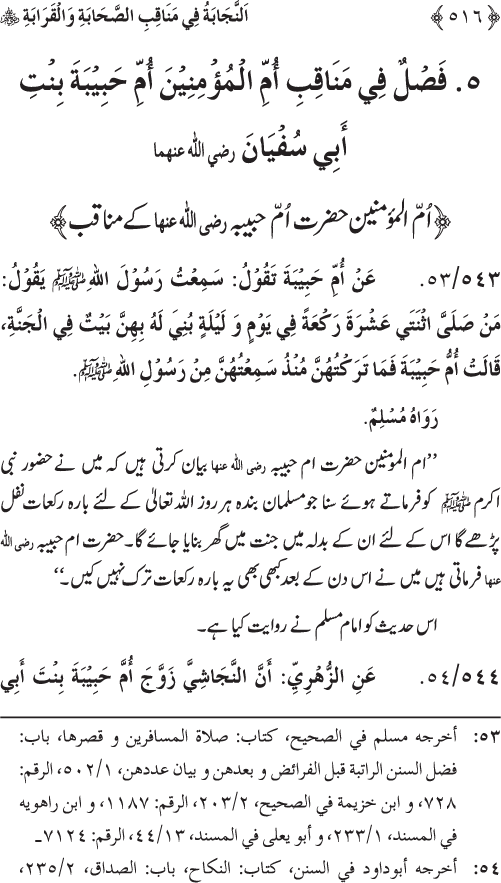 Sahaba Karam wa Ahl Bayt Athar (R.A.) ke Fazail-o-Manaqib