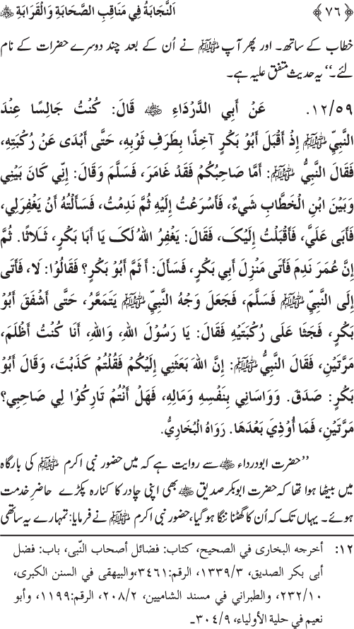 Sahaba Karam wa Ahl Bayt Athar (R.A.) ke Fazail-o-Manaqib