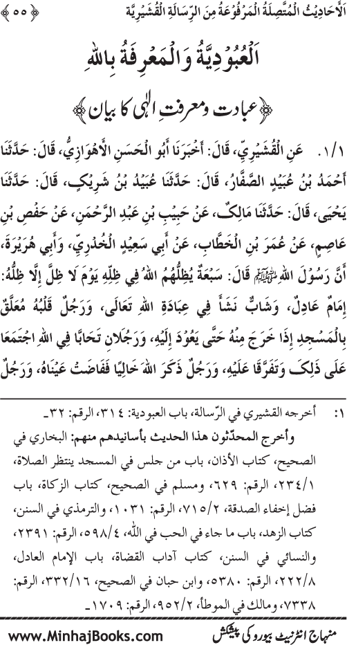 Silsila Marwiyat-e-Sufiya’ (2): Al-Marwiyat al-Qushayriyya min al-Ahadith al-Nabawiyya