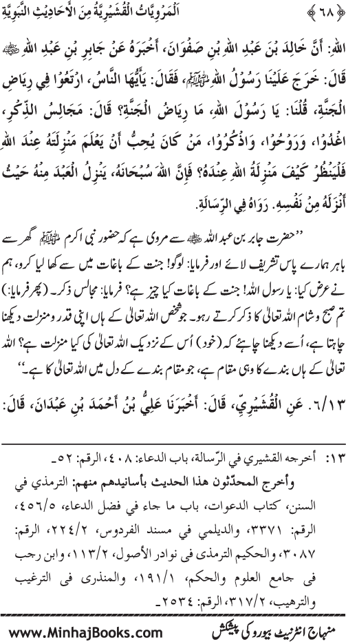 Silsila Marwiyat-e-Sufiya’ (2): Al-Marwiyat al-Qushayriyya min al-Ahadith al-Nabawiyya