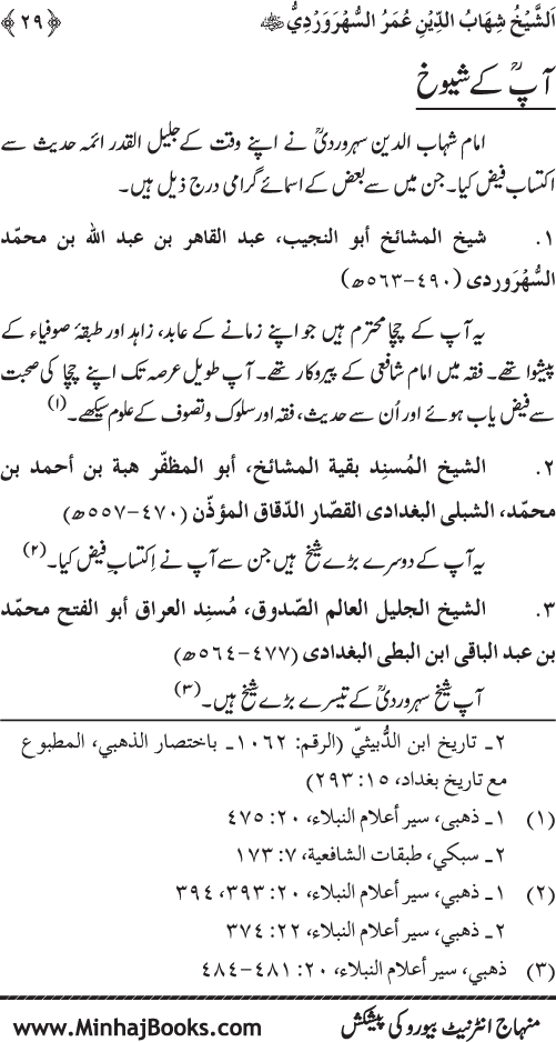 Silsila Marwiyat-e-Sufiya’ (3): Al-Marwiyat al-Suhrawardiyya min al-Ahadith al-Nabawiyya