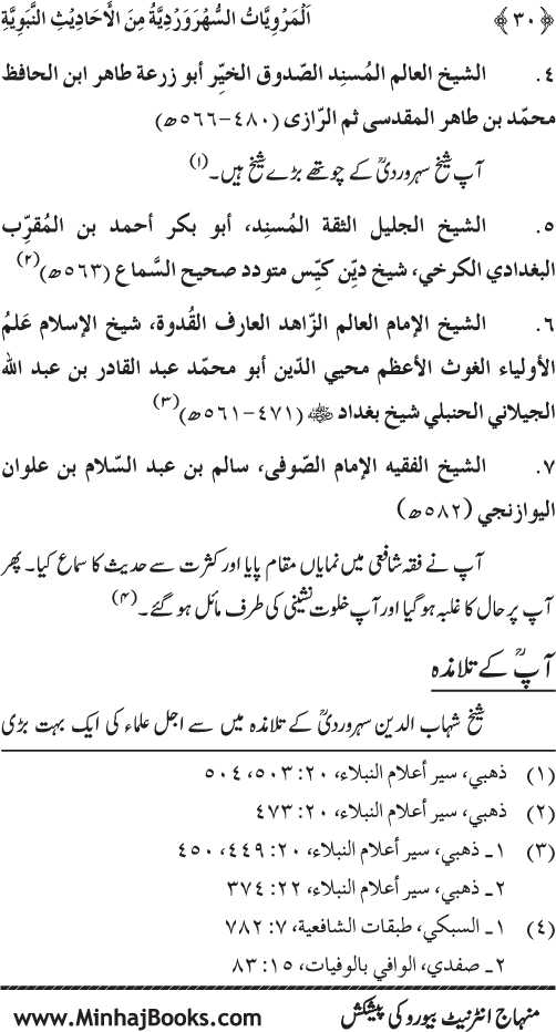 Silsila Marwiyat-e-Sufiya’ (3): Al-Marwiyat al-Suhrawardiyya min al-Ahadith al-Nabawiyya