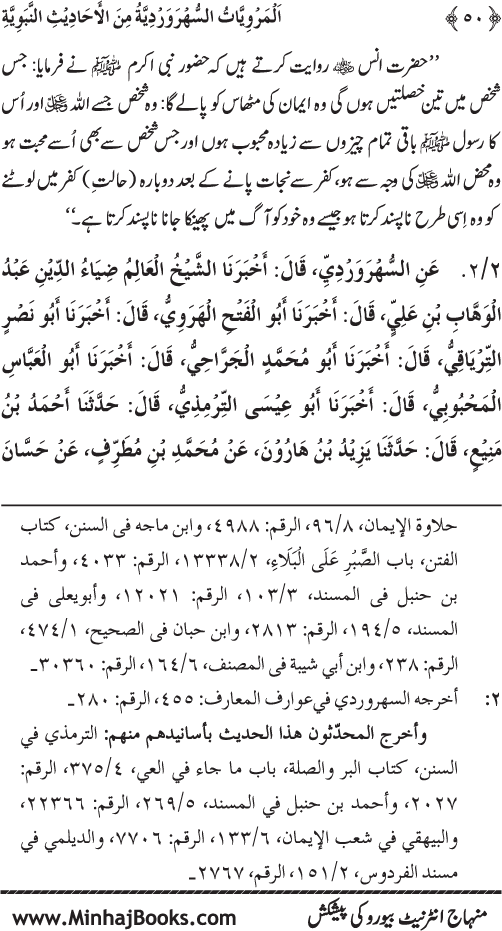 Silsila Marwiyat-e-Sufiya’ (3): Al-Marwiyat al-Suhrawardiyya min al-Ahadith al-Nabawiyya