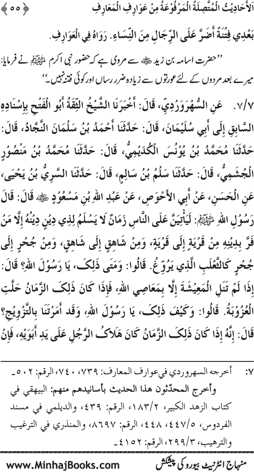 Silsila Marwiyat-e-Sufiya’ (3): Al-Marwiyat al-Suhrawardiyya min al-Ahadith al-Nabawiyya