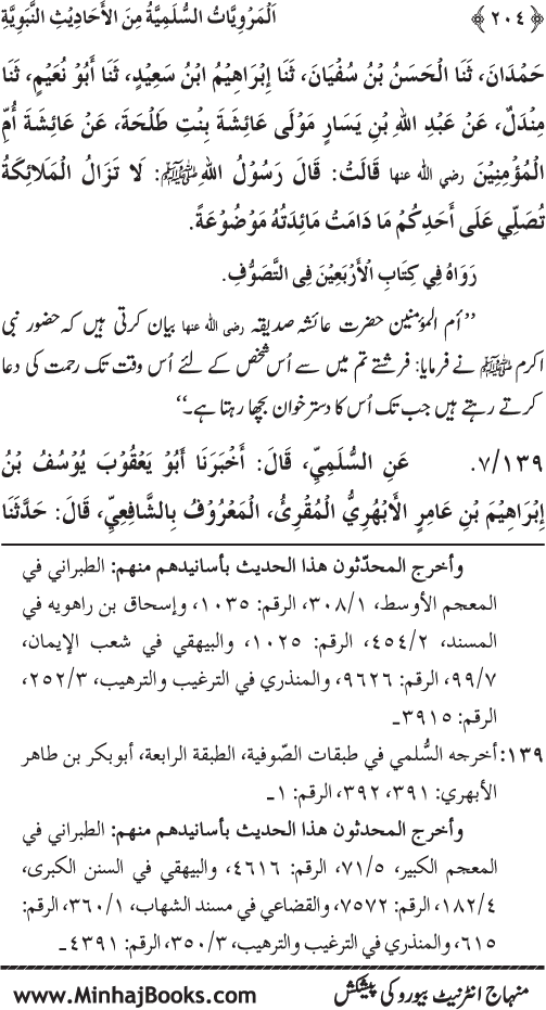 Silsila Marwiyat-e-Sufiya’ (1): Al-Marwiyat al-Sulamiyya min al-Ahadith al-Nabawiyya