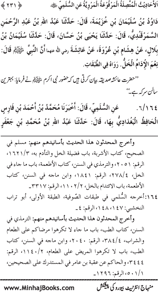 Silsila Marwiyat-e-Sufiya’ (1): Al-Marwiyat al-Sulamiyya min al-Ahadith al-Nabawiyya