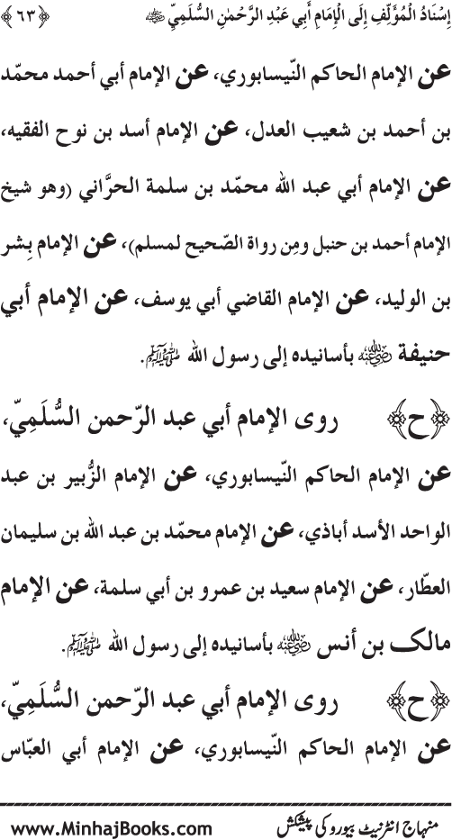 Silsila Marwiyat-e-Sufiya’ (1): Al-Marwiyat al-Sulamiyya min al-Ahadith al-Nabawiyya