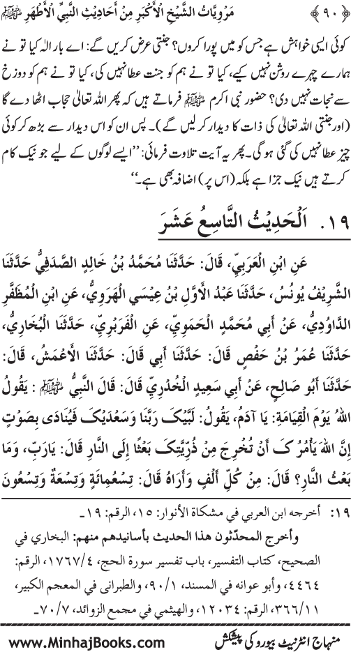 Silsila Marwiyat-e-Sufiya’ (4): Marwiyat al-Shaykh al-Akbar min Ahadith al-Nabi al-Athar (PBUH)