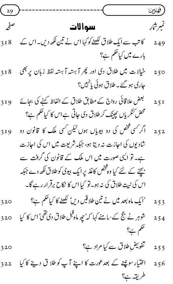 Silsila Ta‘limat-e-Islam (9): Nikah awr Talaq (Ahkam o Masail)