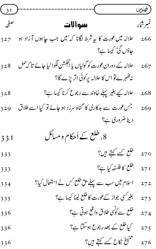 Silsila Ta‘limat-e-Islam (9): Nikah awr Talaq (Ahkam o Masail)