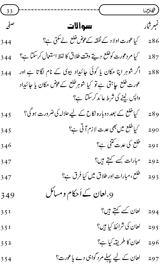 Silsila Ta‘limat-e-Islam (9): Nikah awr Talaq (Ahkam o Masail)