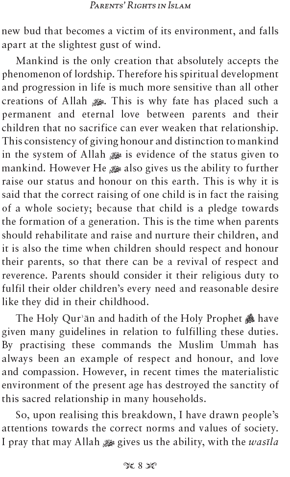 Parents’ Rights in Islam