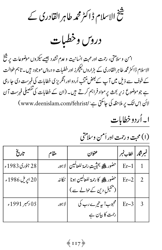 Farogh-e-Amn ka Qaumi Nisab