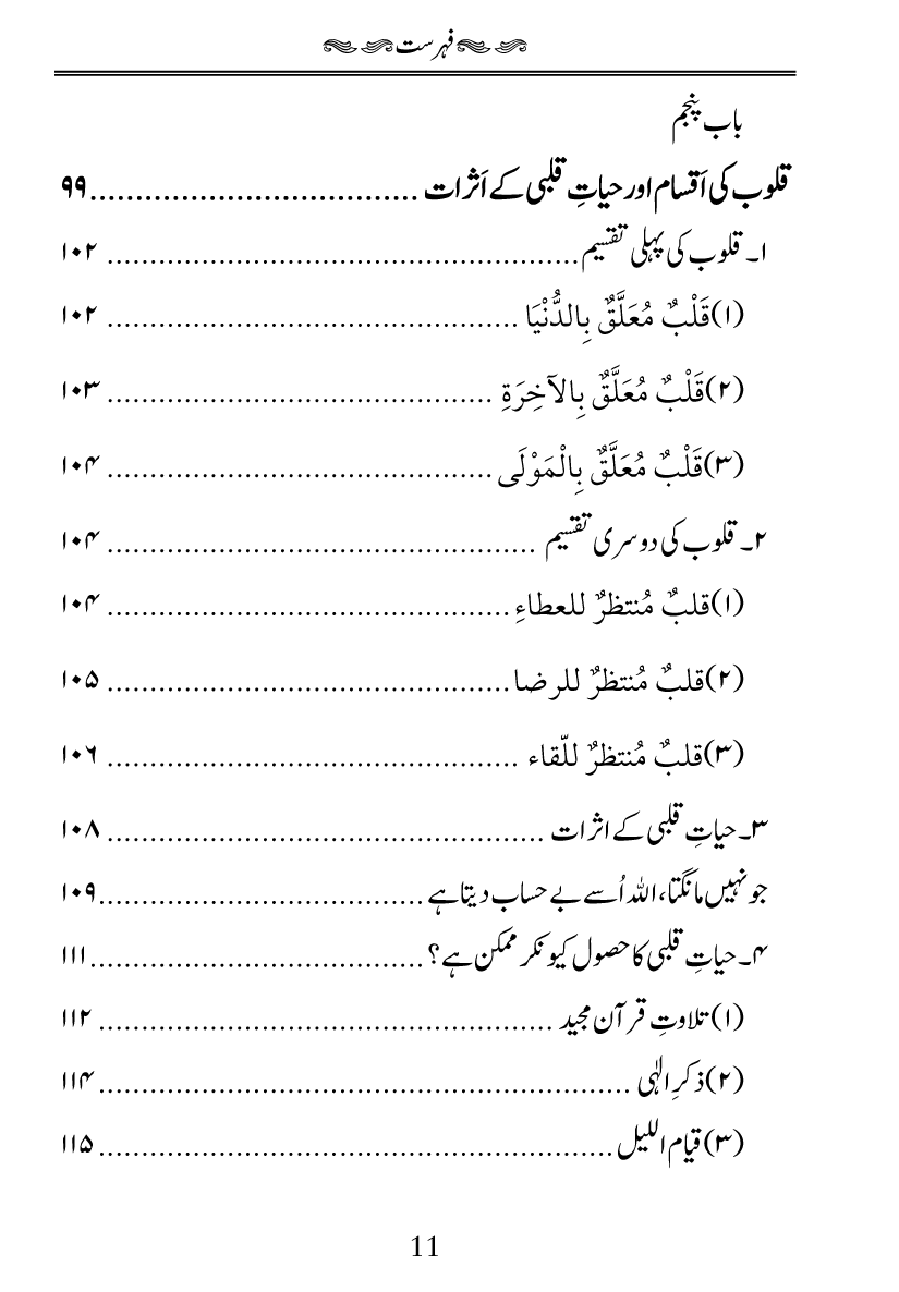 Fiqh al-Quloob: Qalbi Hayat-o-Mamat