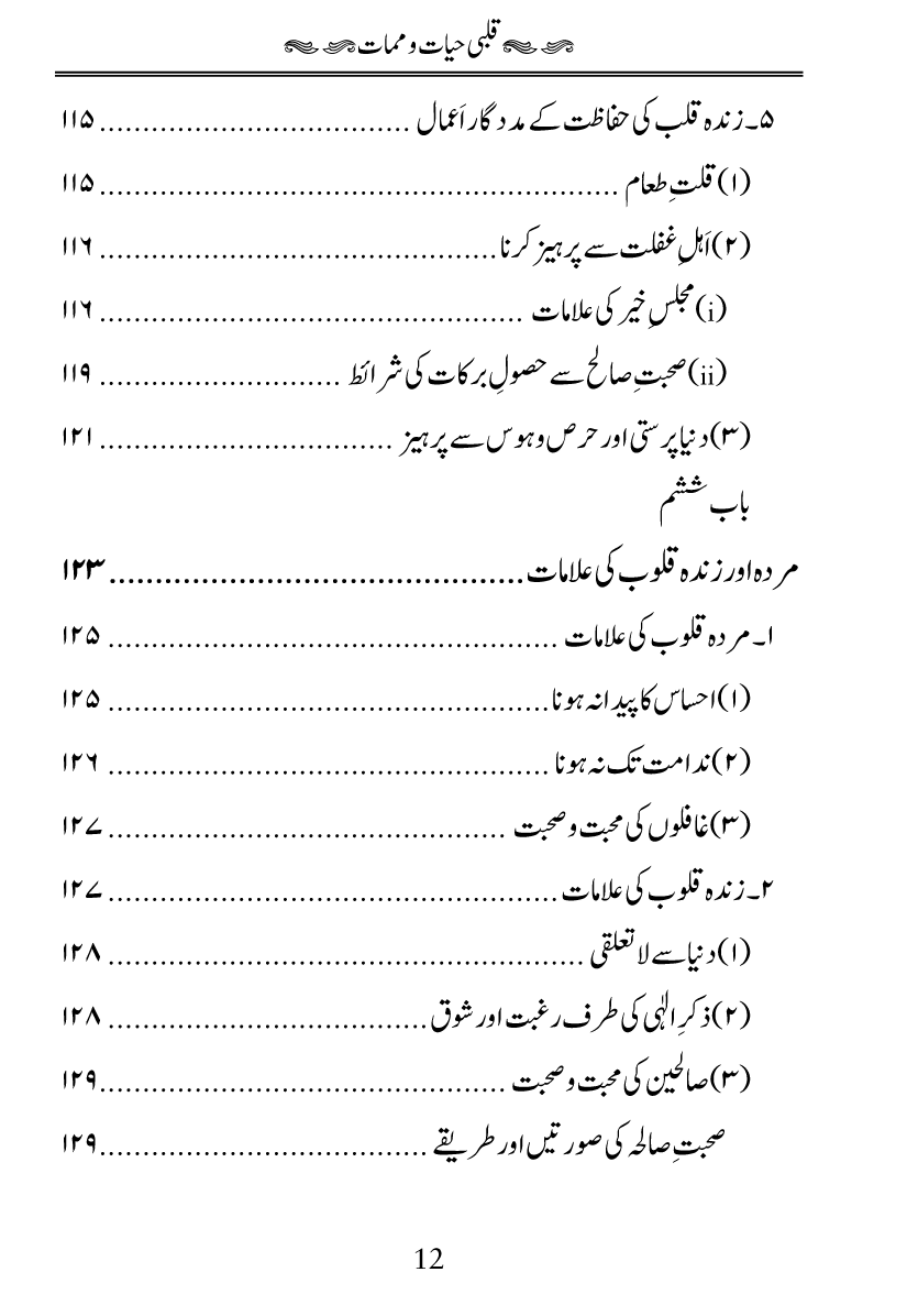 Fiqh al-Quloob: Qalbi Hayat-o-Mamat