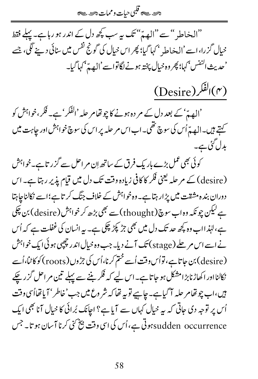 Fiqh al-Quloob: Qalbi Hayat-o-Mamat