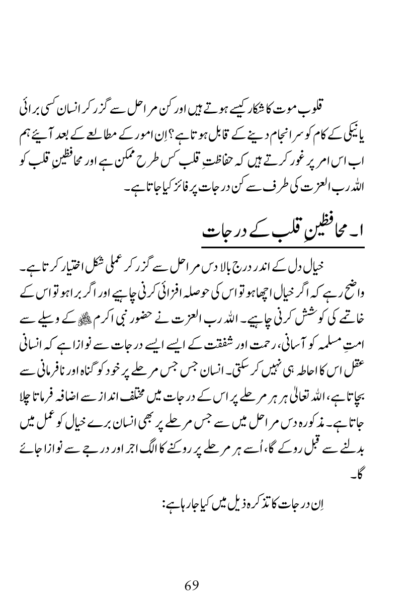 Fiqh al-Quloob: Qalbi Hayat-o-Mamat