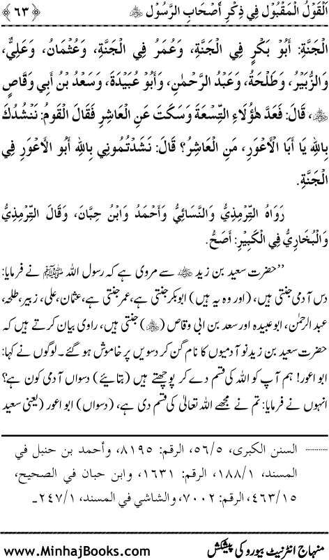 Arba‘in: Sahaba Karam (R.A.) ka Zikr-e-Jamil