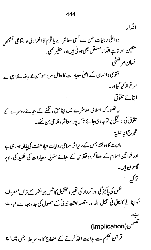 Qurani Falsafa-e-Inqilab (vol. I)