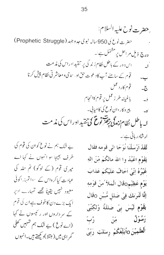 Qurani Falsafa-e-Inqilab (vol. II)