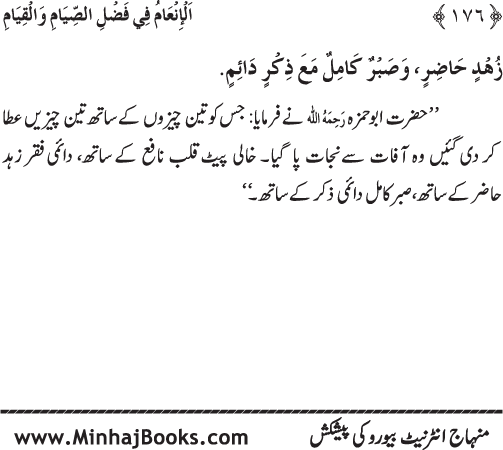 Roza awr Qiyam-ul-Layl ki Fazilat par Muntakhab Ayat-o-Ahadith