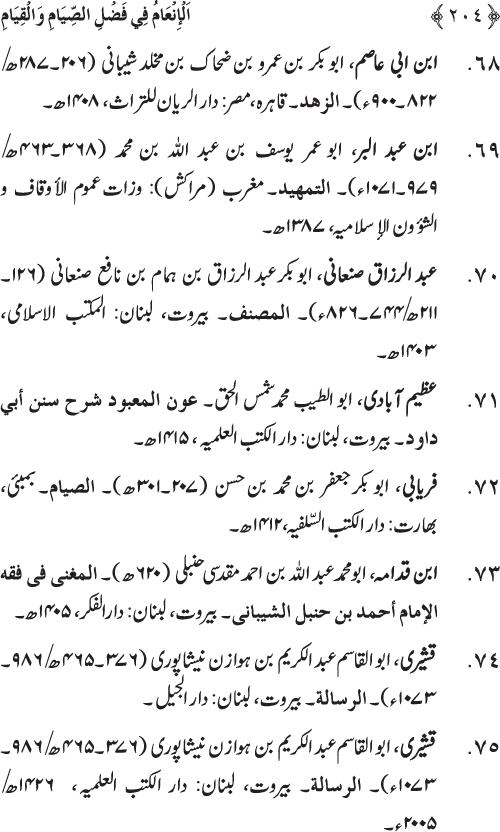 Roza awr Qiyam-ul-Layl ki Fazilat par Muntakhab Ayat-o-Ahadith