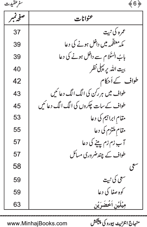 Safr-e-‘Aqidat