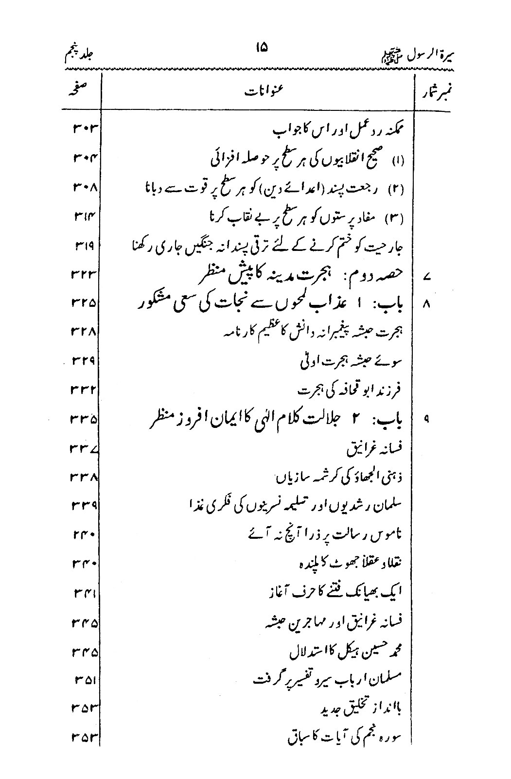 Sira al-Rasul ﷺ [Vol. 5]