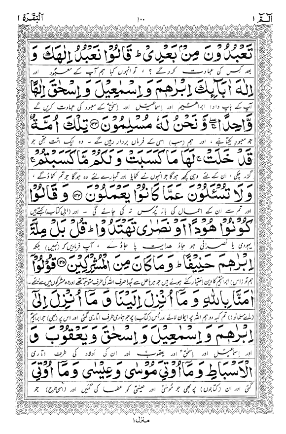 Tafsir Minhaj-ul-Qur’an (Sura al-Baqara)