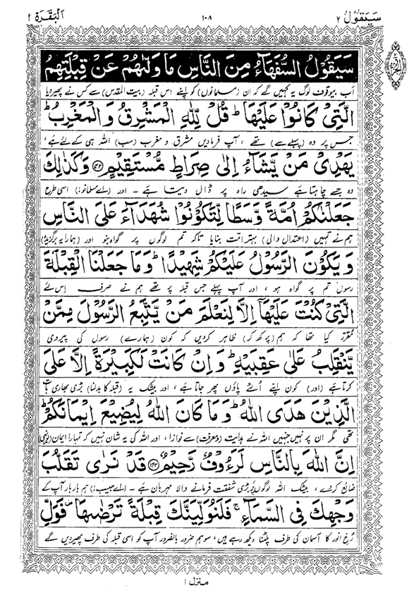 Tafsir Minhaj-ul-Qur’an (Sura al-Baqara)