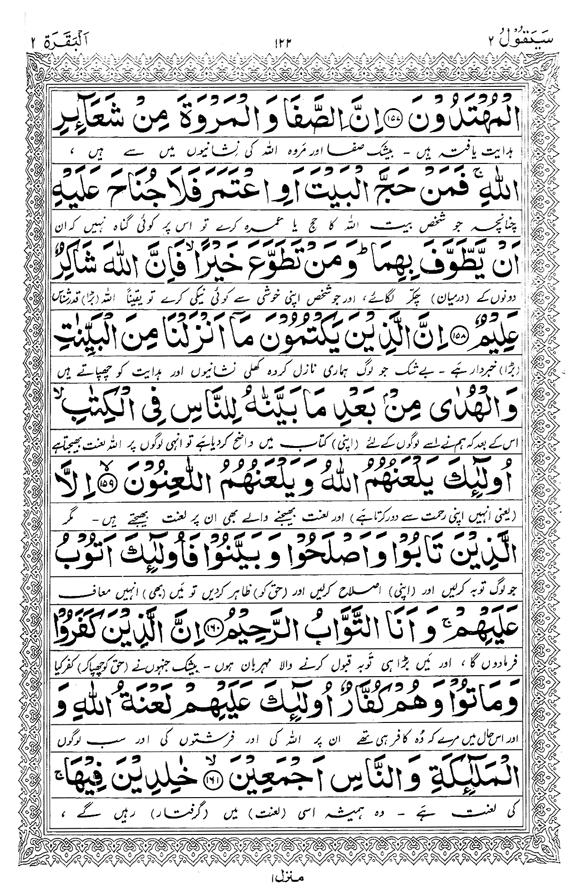 Tafsir Minhaj-ul-Qur’an (Sura al-Baqara)