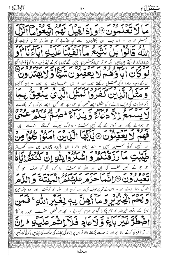 Tafsir Minhaj-ul-Qur’an (Sura al-Baqara)