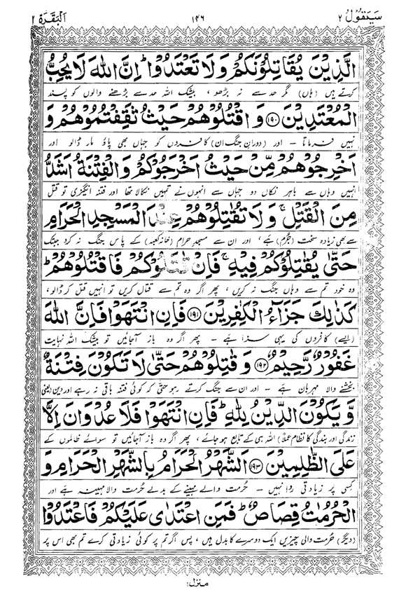 Tafsir Minhaj-ul-Qur’an (Sura al-Baqara)