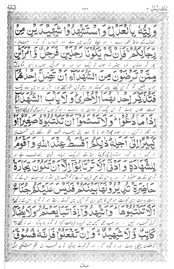 Exegesis of the Holy Quran (Sura al-Baqara)