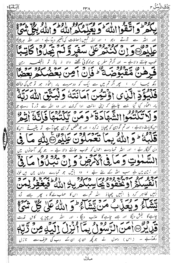 Tafsir Minhaj-ul-Qur’an (Sura al-Baqara)