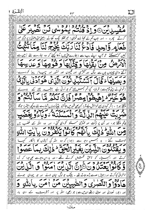 Tafsir Minhaj-ul-Qur’an (Sura al-Baqara)